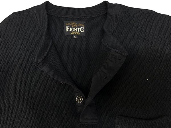 画像14: EIGHT-G 8LT-TMHL “HENLEY NECK THERMAL L/S T-SHIRT”
