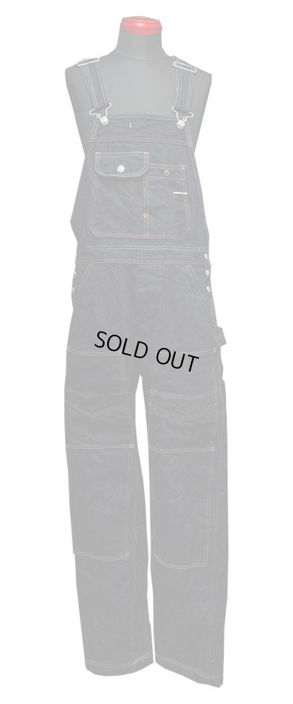 画像2: Eight-G(エイトＧ) “デニムオーバーオール” 16オンスクランチデニム Lot. 8OV-03 8OV-03-22