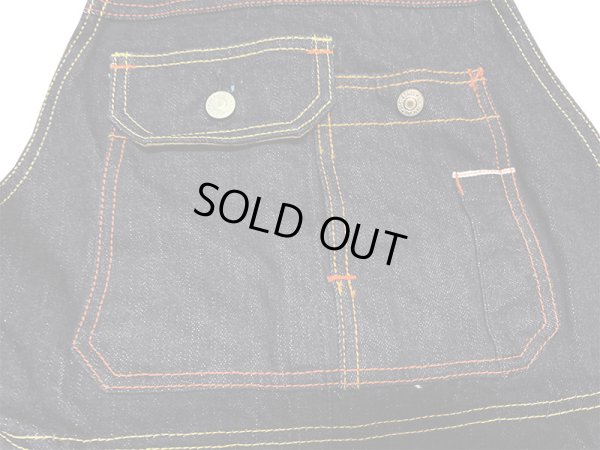 画像5: Eight-G(エイトＧ) “デニムオーバーオール” 16オンスクランチデニム Lot. 8OV-03 8OV-03-22