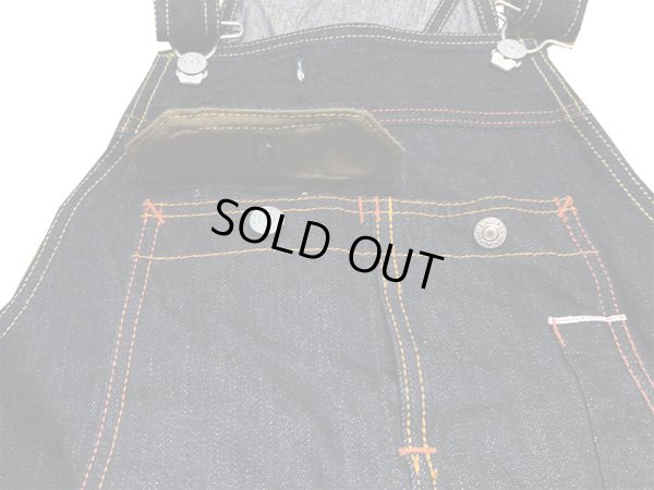 画像6: Eight-G(エイトＧ) “デニムオーバーオール” 16オンスクランチデニム Lot. 8OV-03 8OV-03-22
