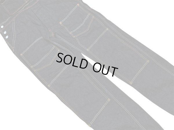 画像7: Eight-G(エイトＧ) “デニムオーバーオール” 16オンスクランチデニム Lot. 8OV-03 8OV-03-22