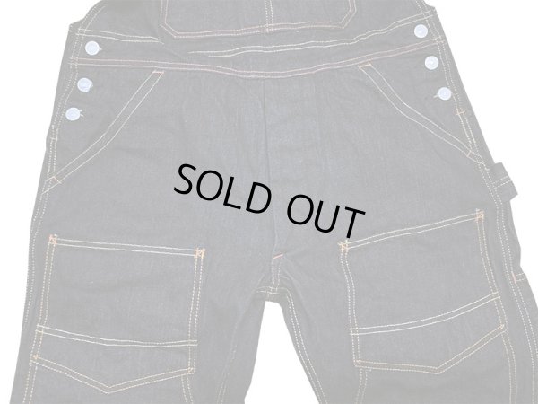 画像8: Eight-G(エイトＧ) “デニムオーバーオール” 16オンスクランチデニム Lot. 8OV-03 8OV-03-22