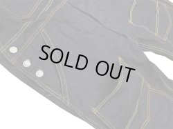 画像10: Eight-G(エイトG) “デニムオーバーオール” 16オンスクランチデニム Lot. 8OV-03 8OV-03-22