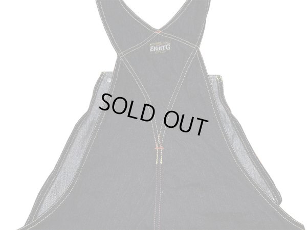 画像15: Eight-G(エイトＧ) “デニムオーバーオール” 16オンスクランチデニム Lot. 8OV-03 8OV-03-22