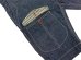画像5: Eight-G（エイトＧ）“インディゴ&クレイジーパターン・ショートパンツ”NO．8SP-10 2019年生産タイプ 8SP-10-19SS 当店水洗い＆自然乾燥 (5)