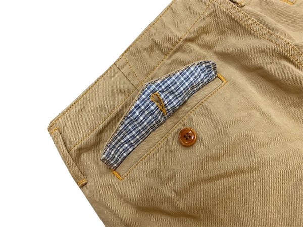 画像9: Eight-G（エイトＧ）“チノショートパンツ”NO．8SP-11 2019年生産タイプ 8SP-11-19SS 当店水洗い＆自然乾燥