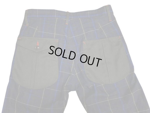 画像9: Eight-G（エイトＧ） "11oz INDIGO CHECK WORK SHORT PANTS" NO．8SP-13 2021年生産タイプ 8SP-13-21SS 当店水洗い＆自然乾燥
