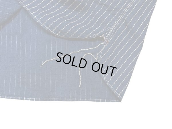 画像7: Eight-G（エイトＧ） “8oz WABASH STRIPE SHORT SLEEVE WORK SHIRT”8SS-19 当店水洗い＆自然乾燥 8SS-19