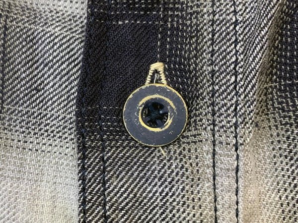 画像6: Eight-G（エイトＧ）“5oz OMBRE CHECK WORK SHIRT”8SS-27 当店水洗い＆自然乾燥 8SS-27-20