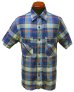 画像2: Eight-G（エイトＧ） "5ozMADRAS CHECK WORK SHIR"8SS-28 当店水洗い＆自然乾燥 8SS-28-20 (2)