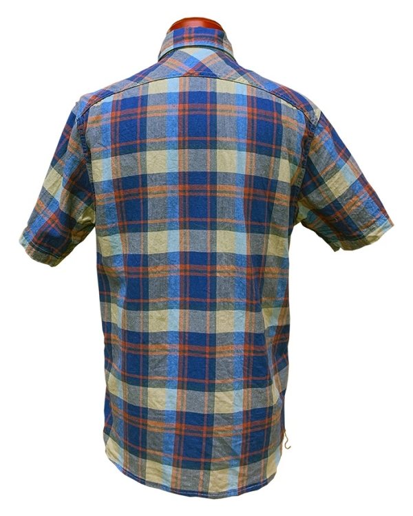 画像3: Eight-G（エイトＧ） "5ozMADRAS CHECK WORK SHIR"8SS-28 当店水洗い＆自然乾燥 8SS-28-20
