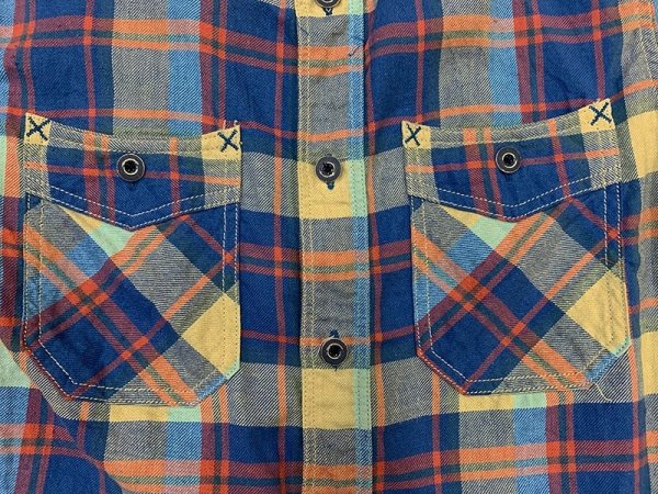 画像5: Eight-G（エイトＧ） "5ozMADRAS CHECK WORK SHIR"8SS-28 当店水洗い＆自然乾燥 8SS-28-20