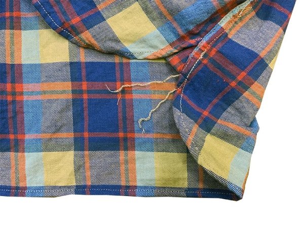 画像7: Eight-G（エイトＧ） "5ozMADRAS CHECK WORK SHIR"8SS-28 当店水洗い＆自然乾燥 8SS-28-20