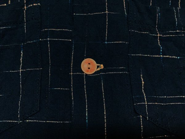 画像9: Eight-G（エイトＧ） HAWAIIAN WORK WEAR"TATE YOKO KASURI HAWAIIAN SHIRT" 8SS-30