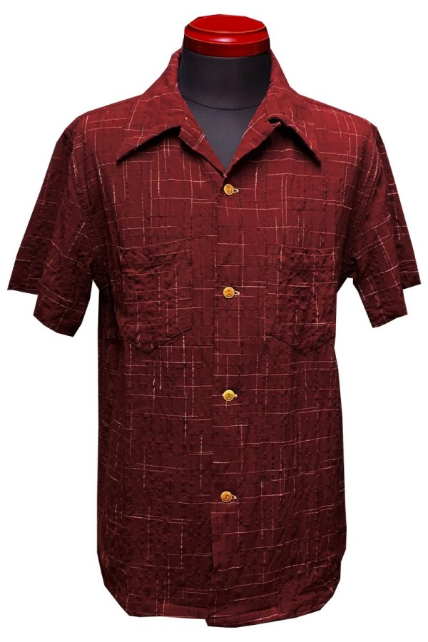 画像10: Eight-G（エイトＧ） HAWAIIAN WORK WEAR"TATE YOKO KASURI HAWAIIAN SHIRT" 8SS-30