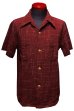 画像10: Eight-G（エイトＧ） HAWAIIAN WORK WEAR"TATE YOKO KASURI HAWAIIAN SHIRT" 8SS-30 (10)