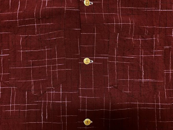 画像13: Eight-G（エイトＧ） HAWAIIAN WORK WEAR"TATE YOKO KASURI HAWAIIAN SHIRT" 8SS-30