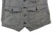 画像6: Eight-G（エイトＧ） “CRAZY WORK VEST” ヘリンボーン&ランダムストライプ・ワークベスト 8VS-09-19SS (6)