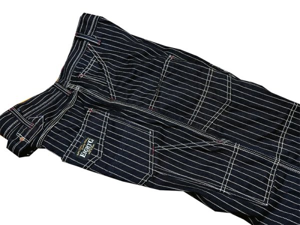 画像12: Eight-G（エイトG） NO：8WK-04 “ダブルニー・ウォバッシュデニムペインターパンツ” 当店水洗い＆自然乾燥