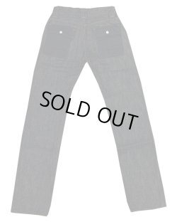 画像3: Eight-G(エイトG) “BLACK COMBINATION BUSH PANTS” 当店水洗い&自然乾燥 8WK-07-19SS