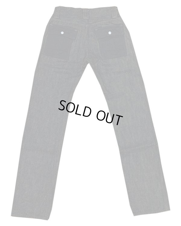 画像3: Eight-G(エイトＧ) “BLACK COMBINATION BUSH PANTS” 当店水洗い＆自然乾燥 8WK-07-19SS