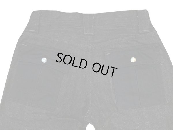 画像8: Eight-G(エイトＧ) “BLACK COMBINATION BUSH PANTS” 当店水洗い＆自然乾燥 8WK-07-19SS