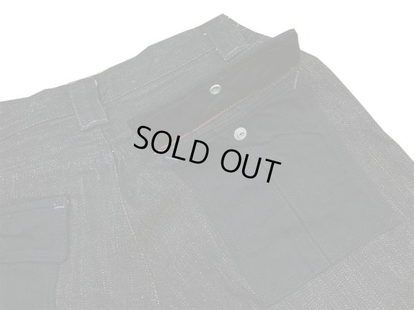 画像9: Eight-G（エイトＧ） "BLACK COMBINATION BUSH PANTS" BIGサイズ 当店水洗い＆自然乾燥