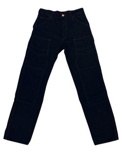 画像3: Eight-G(エイトG) “ダブルニー・ダック・ワークパンツ” 2020年モデル 当店水洗い&自然乾燥 8WK-08-20