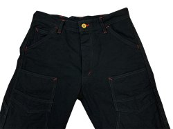 画像6: Eight-G(エイトG) “ダブルニー・ダック・ワークパンツ” 2020年モデル 当店水洗い&自然乾燥 8WK-08-20