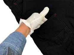 画像8: Eight-G(エイトG) “ダブルニー・ダック・ワークパンツ” 2020年モデル 当店水洗い&自然乾燥 8WK-08-20