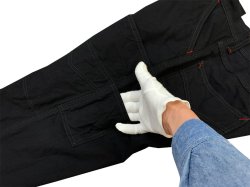 画像9: Eight-G(エイトG) “ダブルニー・ダック・ワークパンツ” 2020年モデル 当店水洗い&自然乾燥 8WK-08-20