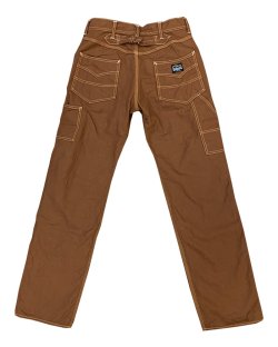 画像13: Eight-G(エイトG) “ダブルニー・ダック・ワークパンツ” 2020年モデル 当店水洗い&自然乾燥 8WK-08-20