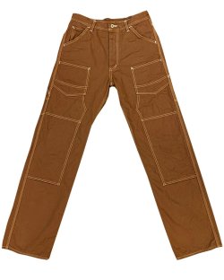 画像14: Eight-G(エイトG) “ダブルニー・ダック・ワークパンツ” 2020年モデル 当店水洗い&自然乾燥 8WK-08-20