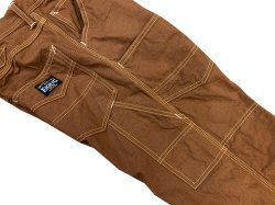 画像19: Eight-G(エイトG) “ダブルニー・ダック・ワークパンツ” 2020年モデル 当店水洗い&自然乾燥 8WK-08-20