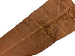 画像20: Eight-G(エイトG) “ダブルニー・ダック・ワークパンツ” 2020年モデル 当店水洗い&自然乾燥 8WK-08-20