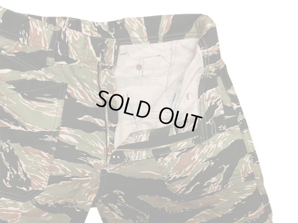 画像11: Eight-G（エイトＧ） 8WK-10 “GOLD TIGER STRIPE BAKER PANTS”  2021年モデル 当店水洗い＆自然乾燥 8WK-10－21