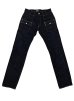 画像2: Eight-G（エイトＧ） Lot.8WK-12“17.5oz.DENIM　BUSH　PANTS” 17.5オンスセルビッチデニム 8WK-12-2 (2)
