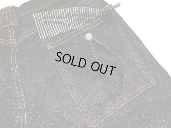 画像8: Eight-G（エイトＧ） Lot.8WK-12“17.5oz.DENIM　BUSH　PANTS” 17.5オンスセルビッチデニム 8WK-12-2