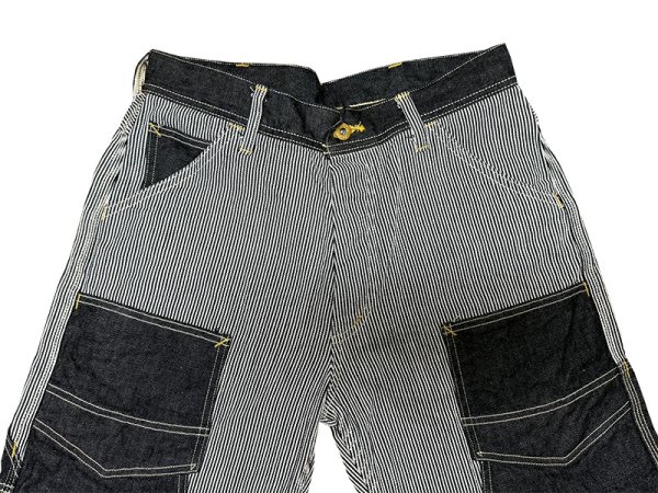 画像4: Eight-G（エイトG） NO：8WK-13 “Double Knee Crazy Work Pants”  2023年製 当店水洗い＆自然乾燥 8WK-13-23