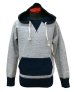 画像2: Eight-G（エイトＧ） “2-tone, retro parka” 2トーン・後付けパーカー 2019年生産タイプ 8pk-01-19AW (2)