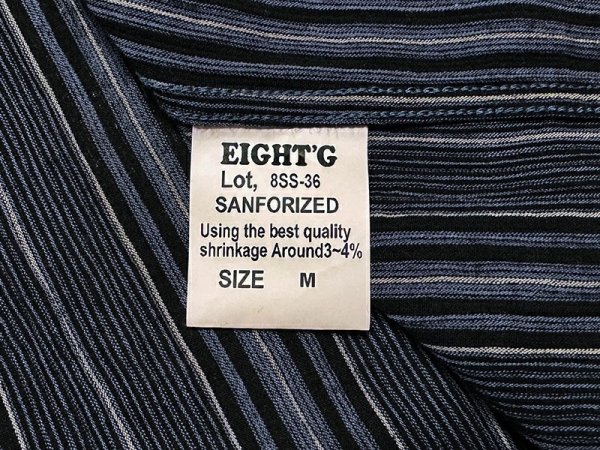 画像11: Eight-G（エイトＧ） “11oz.HEAVY FLANNEL　MADRAS CHECK WORK SHIRTS” 2024年生産タイプ 8LS-71-24AW