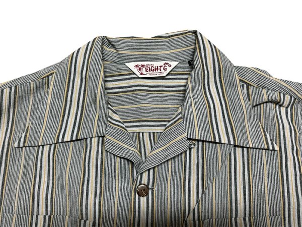 画像15: Eight-G（エイトＧ） “11oz.HEAVY FLANNEL　MADRAS CHECK WORK SHIRTS” 2024年生産タイプ 8LS-71-24AW