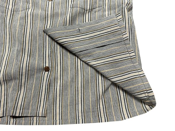 画像18: Eight-G（エイトＧ） “11oz.HEAVY FLANNEL　MADRAS CHECK WORK SHIRTS” 2024年生産タイプ 8LS-71-24AW