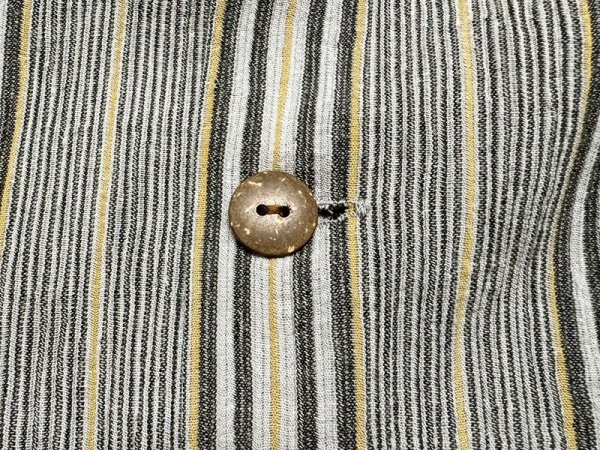画像20: Eight-G（エイトＧ） “11oz.HEAVY FLANNEL　MADRAS CHECK WORK SHIRTS” 2024年生産タイプ 8LS-71-24AW