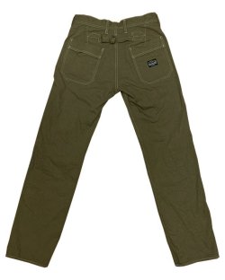 画像3: Eight-G(エイトG) 8WK-11 “SULFUR DYEING HERRINGBONE BAKER PANTS” 2022年モデル 当店水洗い&自然乾燥 8WK-11-22