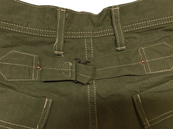 画像10: Eight-G(エイトＧ) 8WK-11 “SULFUR DYEING HERRINGBONE BAKER PANTS” 2022年モデル 当店水洗い＆自然乾燥 8WK-11-22