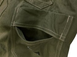 画像14: Eight-G(エイトG) 8WK-11 “SULFUR DYEING HERRINGBONE BAKER PANTS” 2022年モデル 当店水洗い&自然乾燥 8WK-11-22