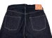 画像4: FULLCOUNT(フルカウント) “0105XX LOOSE STRAIGHT HEAVY OZ” 15.5オンスデニムワンウォッシュ済みバックポケットステッチ無し、赤タブ無しタイプFL-0105XX-19 15.5oz Denim One Wash (4)
