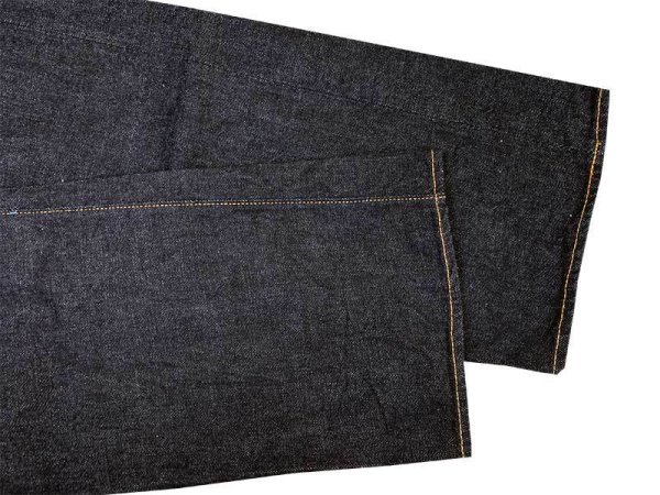 画像10: FULLCOUNT(フルカウント) “0105XX LOOSE STRAIGHT HEAVY OZ” 15.5オンスデニムワンウォッシュ済みバックポケットステッチ無し、赤タブ無しタイプFL-0105XX-19 15.5oz Denim One Wash