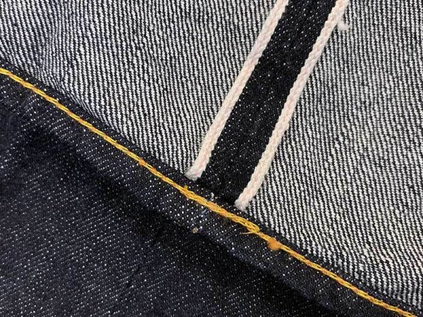 画像11: FULLCOUNT(フルカウント) “0105XX LOOSE STRAIGHT HEAVY OZ” 15.5オンスデニムワンウォッシュ済みバックポケットステッチ無し、赤タブ無しタイプFL-0105XX-19 15.5oz Denim One Wash